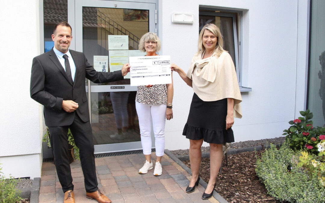 Spendenübergabe an das Stationäre Hospiz Nordpfalz in Rockenhausen